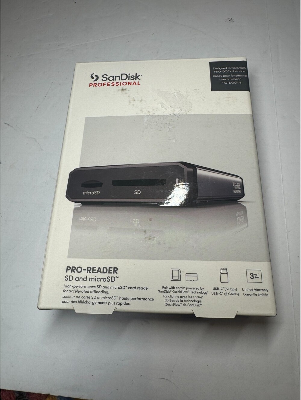 SanDisk Professional PRO-READER SD and microSD New Sealed
